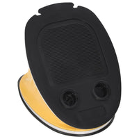 Pompa a Pedale 21x29,5 cm PP e PE Grigia e Gialla