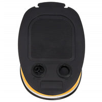 Pompa a Pedale 21x29,5 cm PP e PE Grigia e Gialla