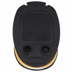 Pompa a Pedale 21x29,5 cm PP e PE Grigia e Gialla