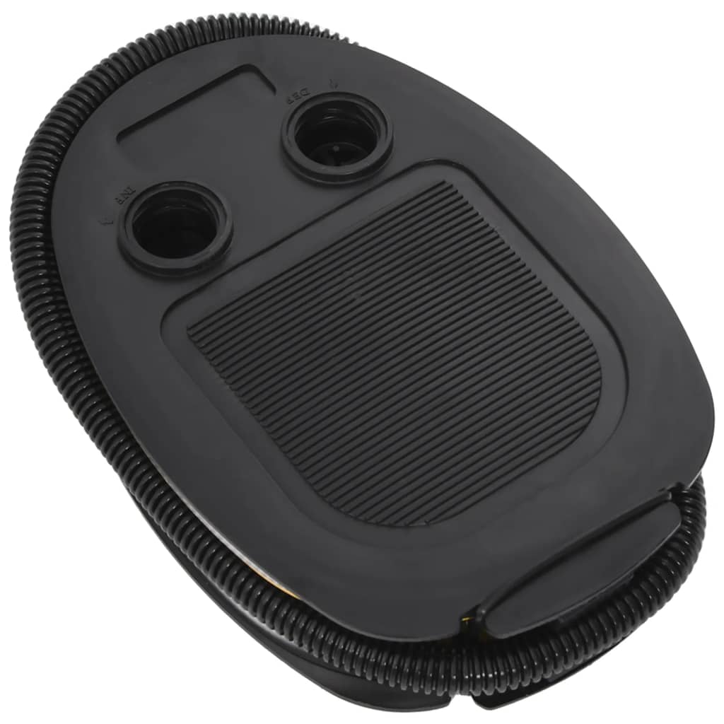 Pompa a Pedale 21x29,5 cm PP e PE Grigia e Gialla