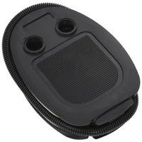 Pompa a Pedale 21x29,5 cm PP e PE Grigia e Gialla