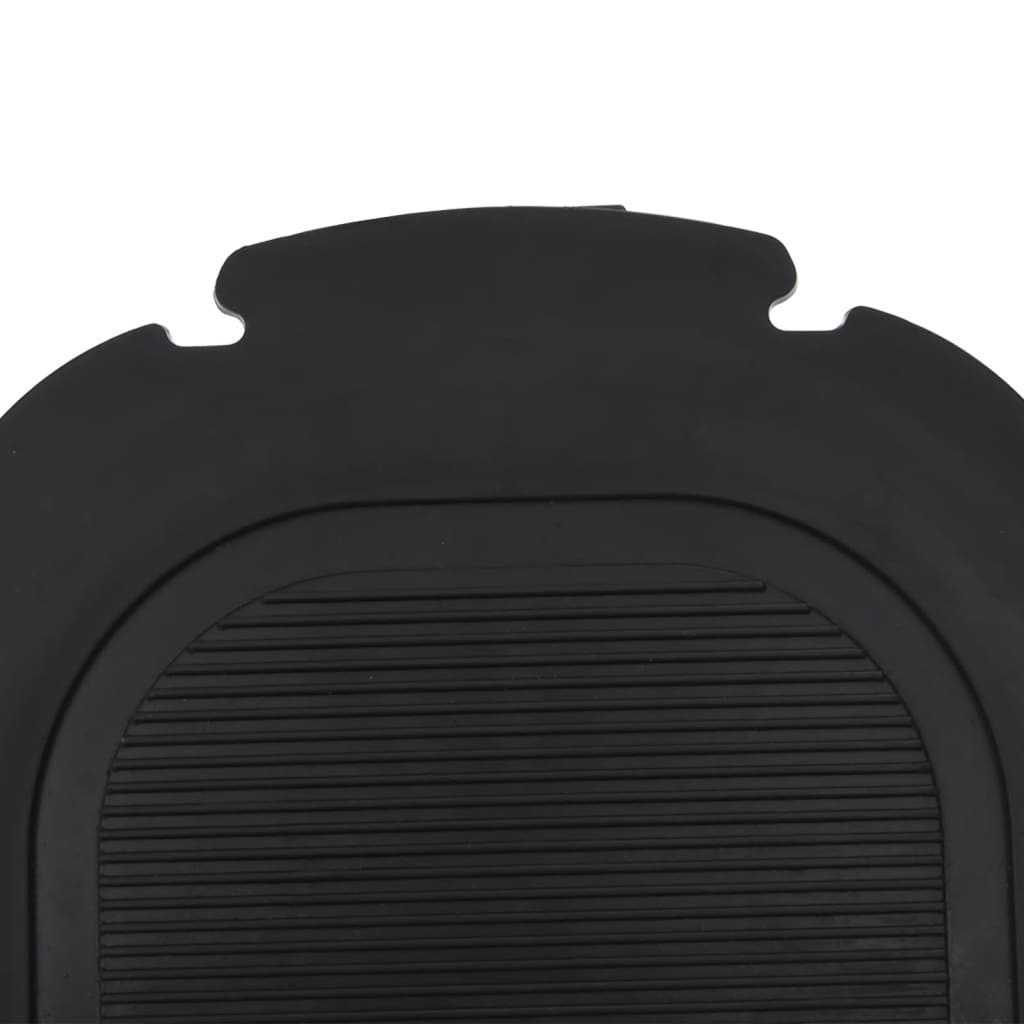 Pompa a Pedale 21x29,5 cm PP e PE Grigia e Gialla