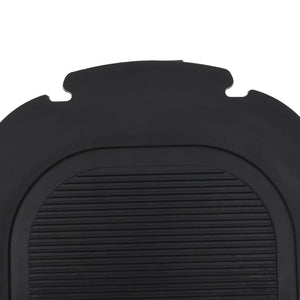 Pompa a Pedale 21x29,5 cm PP e PE Grigia e Gialla