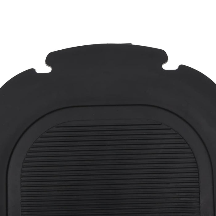 Pompa a Pedale 21x29,5 cm PP e PE Grigia e Gialla