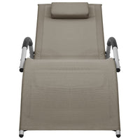 Lettini Prendisole 2 pz in Textilene Grigio Talpa e Grigiocod mxl 96536