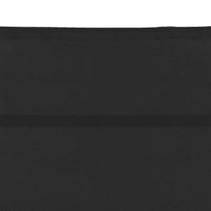 Lettino Prendisole in Textilene e Alluminio Nero 310521