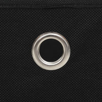 Contenitori 10 pz in Tessuto non Tessuto 28x28x28 cm Nero 325189