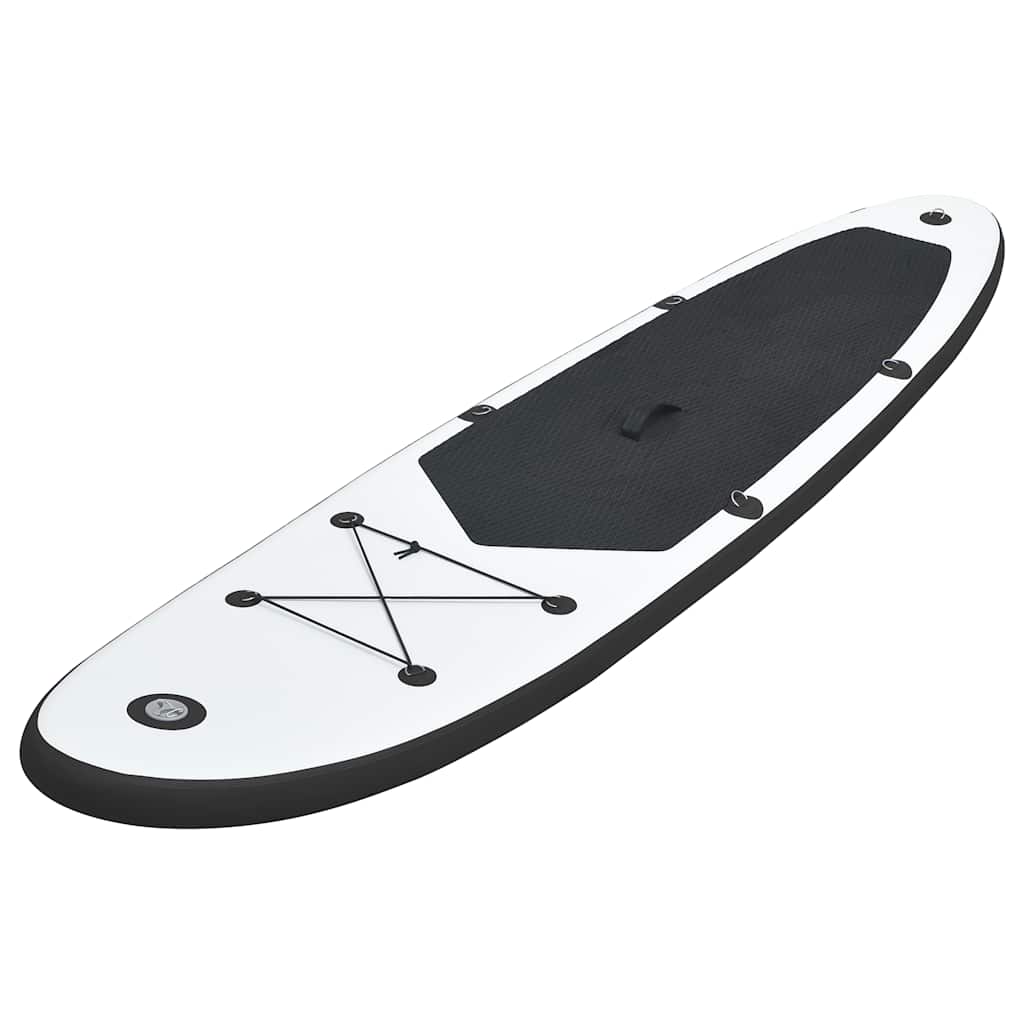 Set Tavola Gonfiabile da SUP Nero e Bianco cod mxl 65279