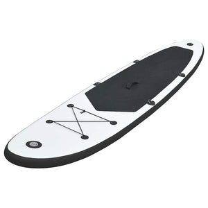 Set Tavola Gonfiabile da SUP Nero e Bianco cod mxl 65279