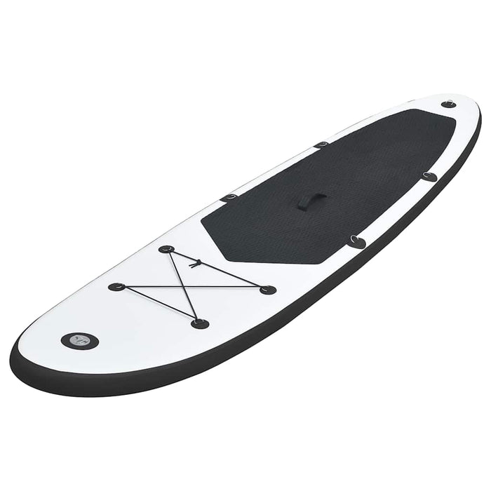 Set Tavola Gonfiabile da SUP Nero e Bianco cod mxl 65279