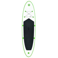 Set Tavola da SUP Gonfiabile Verde e Bianco 92734