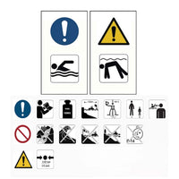 Set Tavola da SUP Gonfiabile Verde e Bianco 92734