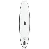 Set Tavola Gonfiabile da SUP con Vela Nero e Bianco 92736