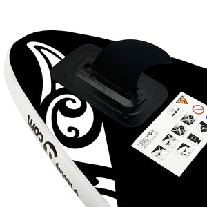 Set Tavola Gonfiabile da SUP 305x76x15 cm Nera 92746