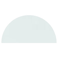 Lastra in Vetro per Caminetto Semicircolare 1200x600 mm 324120