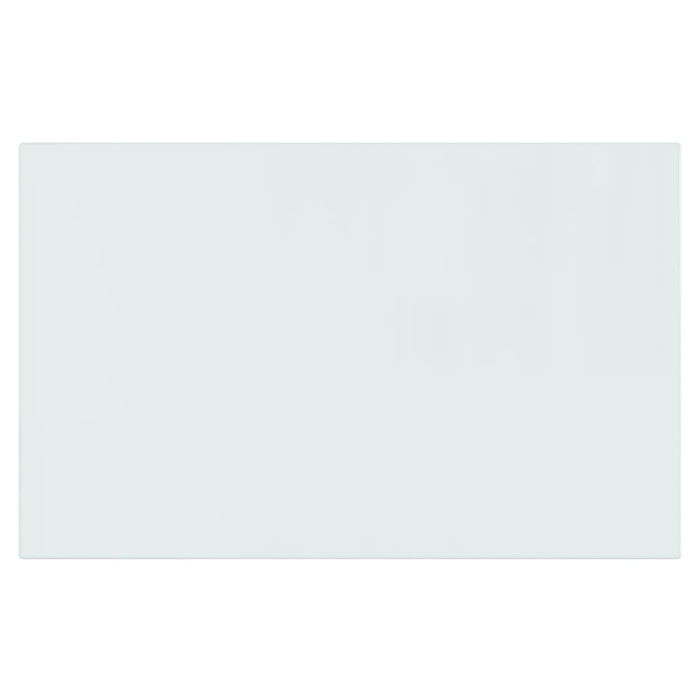 Lastra in Vetro per Caminetto Rettangolare 80x50 cm 324121