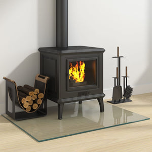 Lastra in Vetro per Caminetto Rettangolare 80x60 cmcod mxl 105527