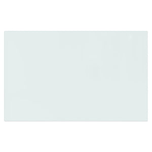 Lastra in Vetro per Caminetto Rettangolare 80x50 cm 324127