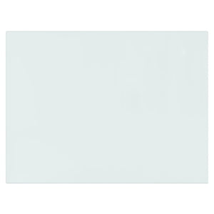 Lastra in Vetro per Caminetto Rettangolare 80x60 cm 324128