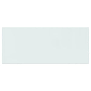 Lastra in Vetro per Caminetto Rettangolare 120x50 cm 324131