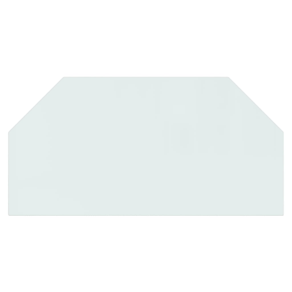 Lastra in Vetro per Caminetto-Vetro per Camino Esagonale 100x50 cm 448343