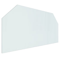 Lastra in Vetro per Caminetto Esagonale 120x60 cmcod mxl 129336