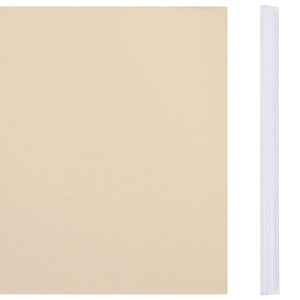 Recinzione Frangivento da Giardino PVC 35x0,19 m Crema 147855