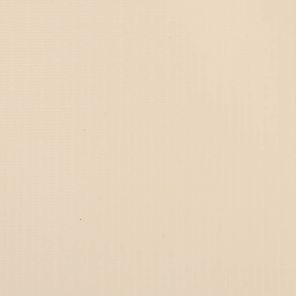 Recinzione Frangivento da Giardino PVC 35x0,19 m Crema 147855