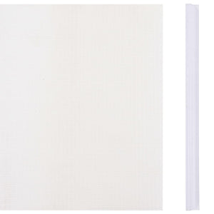 Recinzione Frangivento da Giardino PVC 35x0,19 m Bianco