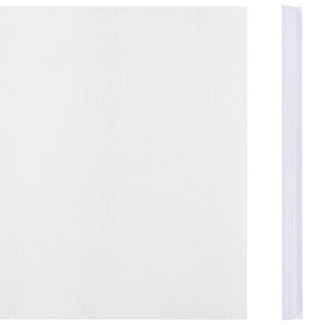 Recinzione Frangivento da Giardino PVC 70x0,19 m Bianco 147859