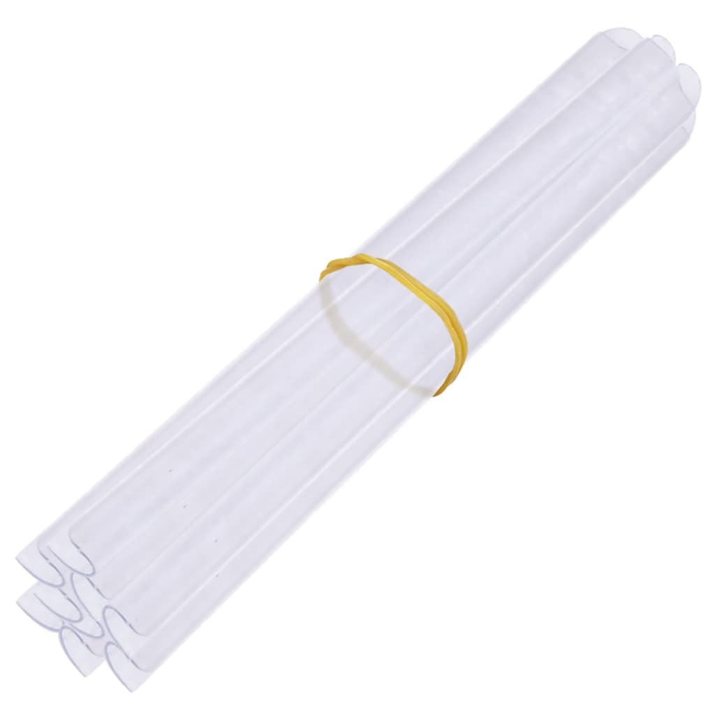 Recinzione Frangivento da Giardino PVC 70x0,19 m Bianco 147859