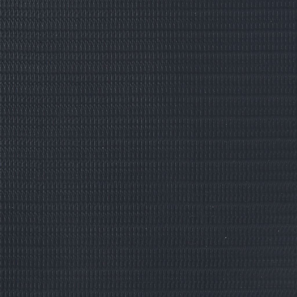 Recinzione Frangivento 4 pz in PVC 35x0,19m Grigio Scuro Opaco cod mxl 12333