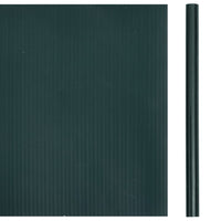 Recinzione Frangivento da Giardino PVC 35x0,19 m Verde Opaco cod mxl 10312