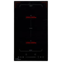 Piano Cottura Induzione Flexizone 2 Zone Controlli Touch 3500W 51438