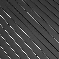 Tavolo da Giardino Antracite 140x80x72 cm in Acciaio cod mxl 34107