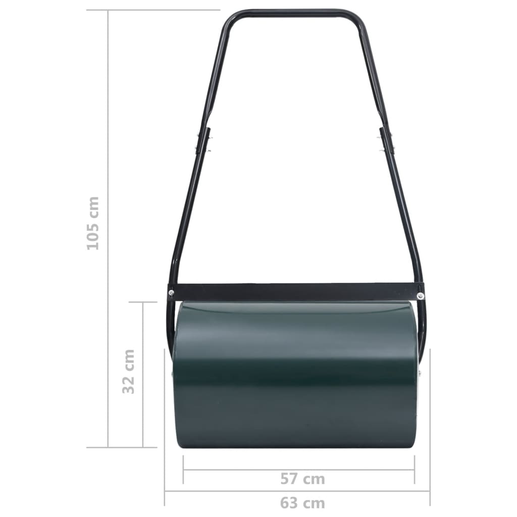 Arieggiatore da Giardino Verde e Nero 63 cm 50 L cod mxl 76387