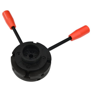 Mandrino per Legno a 4 Griffe Attacco M33 in Acciaio 100 mm 147830