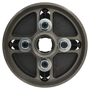 Mandrino per Legno a 4 Griffe M33 in Acciaio Nero 150x63 mm 147832