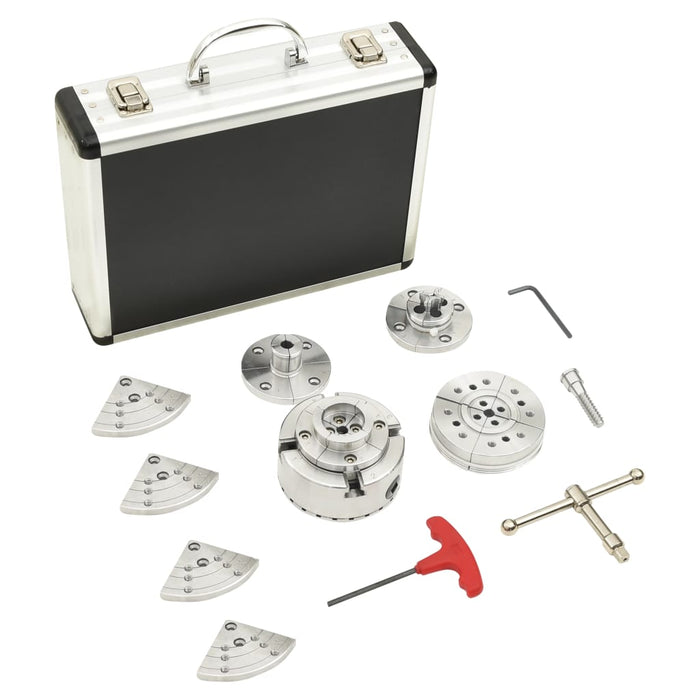 Set di Mandrini in Legno Autocentranti in Acciaio per 95 mmcod mxl 81499