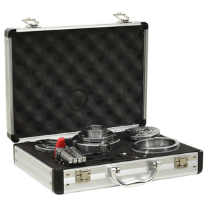 Set di Mandrini in Legno Autocentranti in Acciaio per 95 mmcod mxl 81499