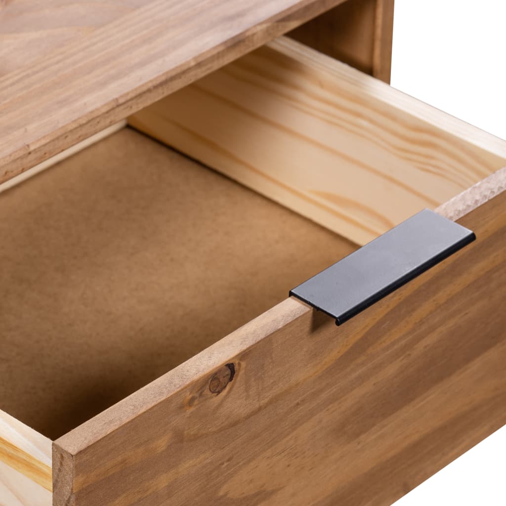 Libreria New York Naturale in Legno Massello di Pino 321140