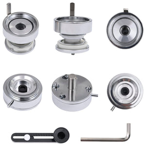 Macchina per Badge con 500 pz Parti Bottoni 44 mm 3056501