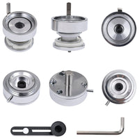 Macchina per Badge con 500 Set a Spilla 58 mm Punzone Rotativo 3056504