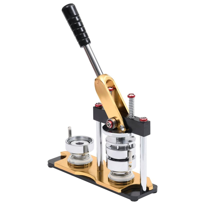 Macchina per Badge con 500 Set a Spilla 37 mm Punzone Rotativo cod mxl 72647