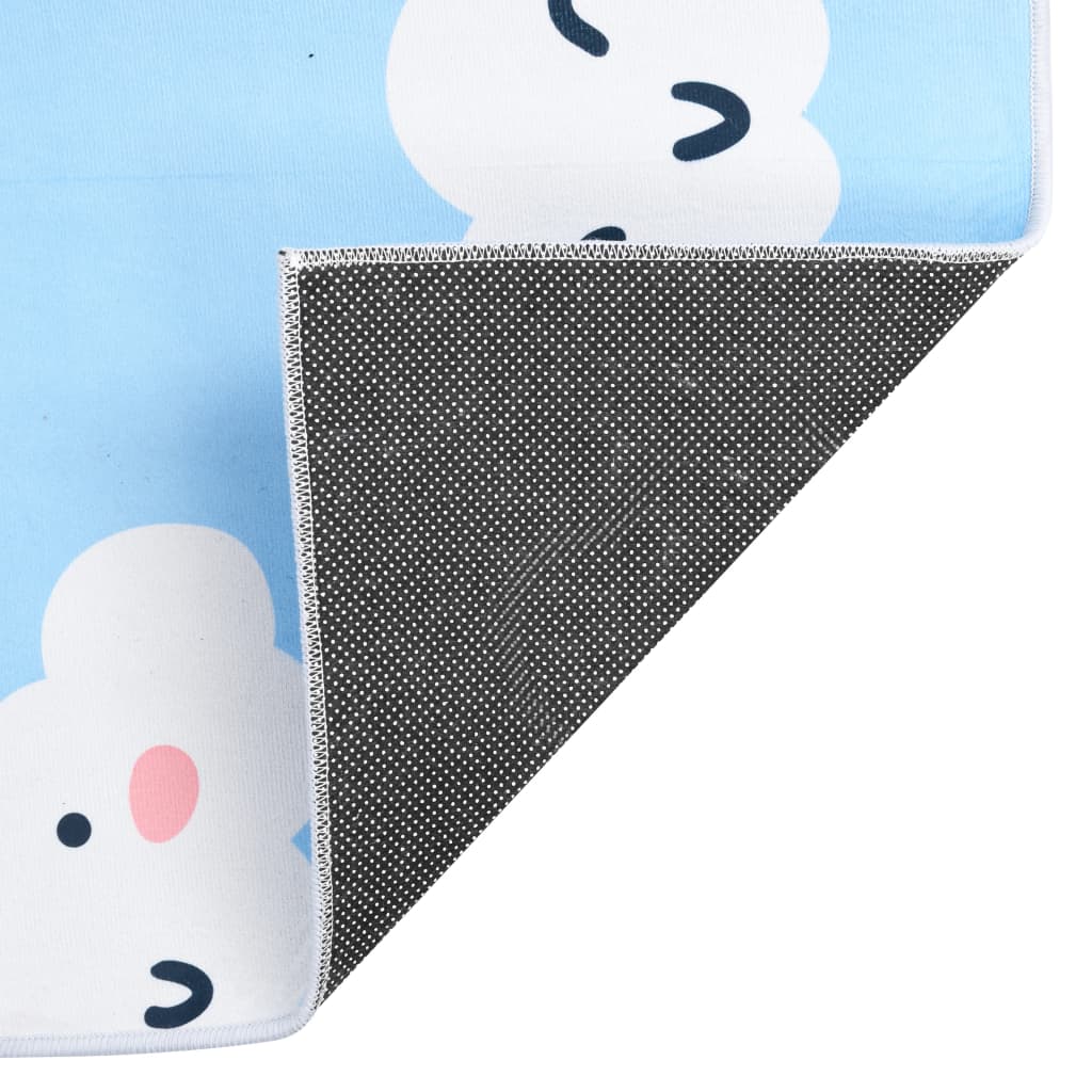 Tappeto Stampato Multicolore 160x230 cm in Tessuto 325387