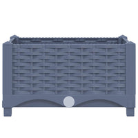 Fioriera Rialzata 40x40x23 cm in Polipropilene 310397