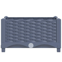 Fioriera Rialzata 40x40x23 cm in Polipropilene 310397