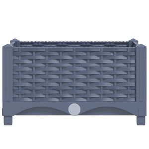 Fioriera Rialzata 40x40x23 cm in Polipropilene 310397