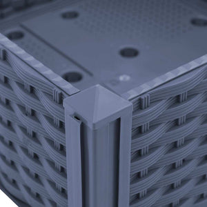 Fioriera Rialzata 40x40x23 cm in Polipropilene 310397