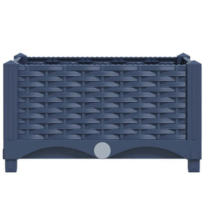 Fioriera Rialzata 80x40x23 cm in Polipropilene cod mxl 54101